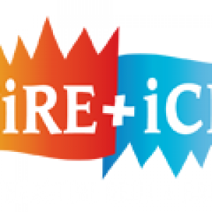 Logo for Fire and Ice. Interactive bar and grill.