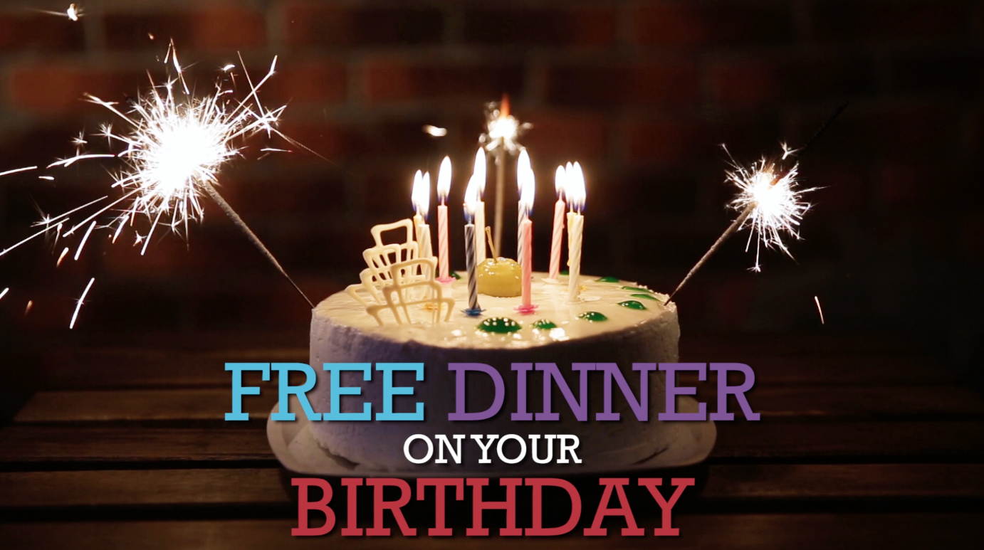 Free birthday dinner